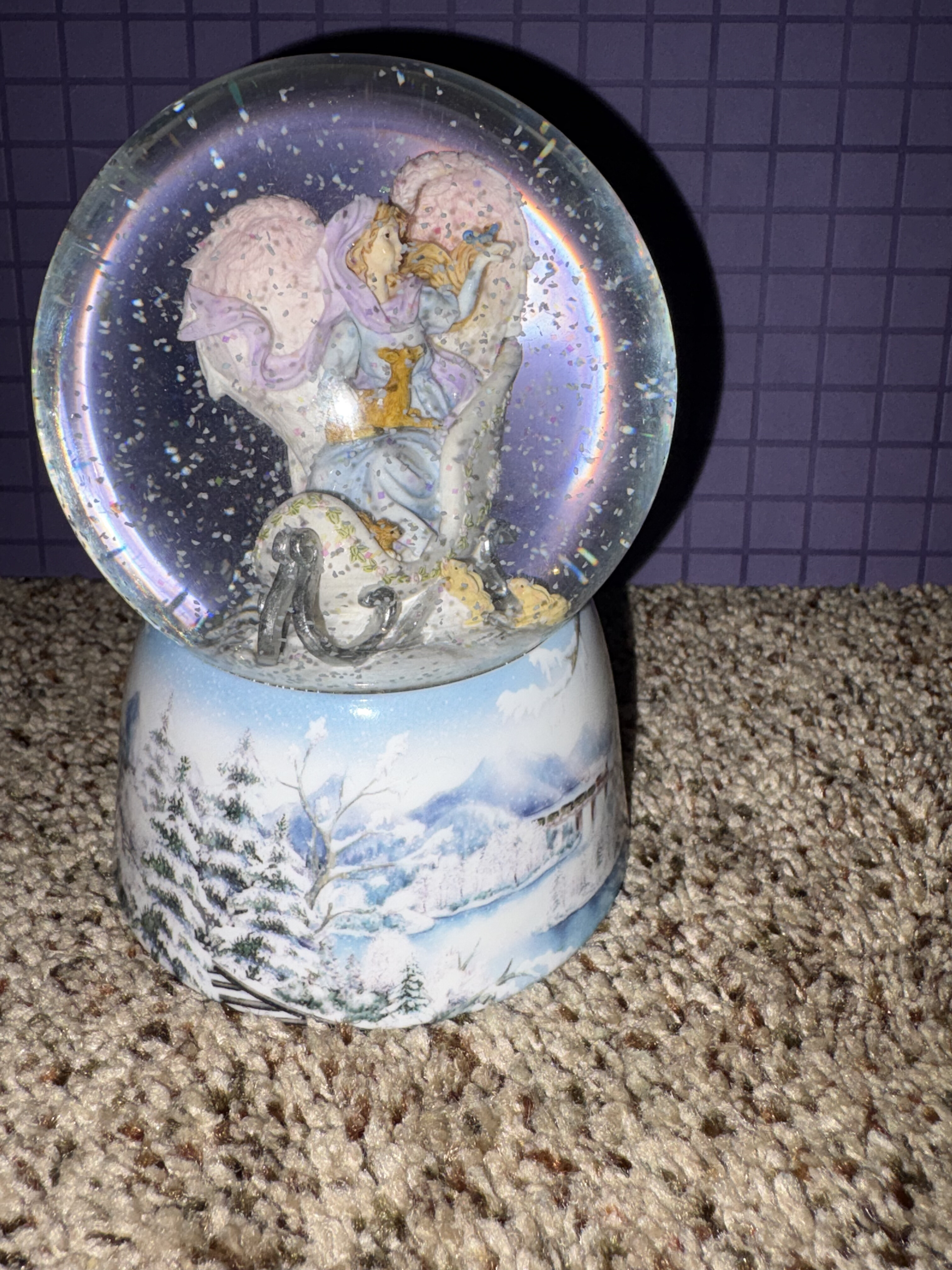 Snow Angel Music Box