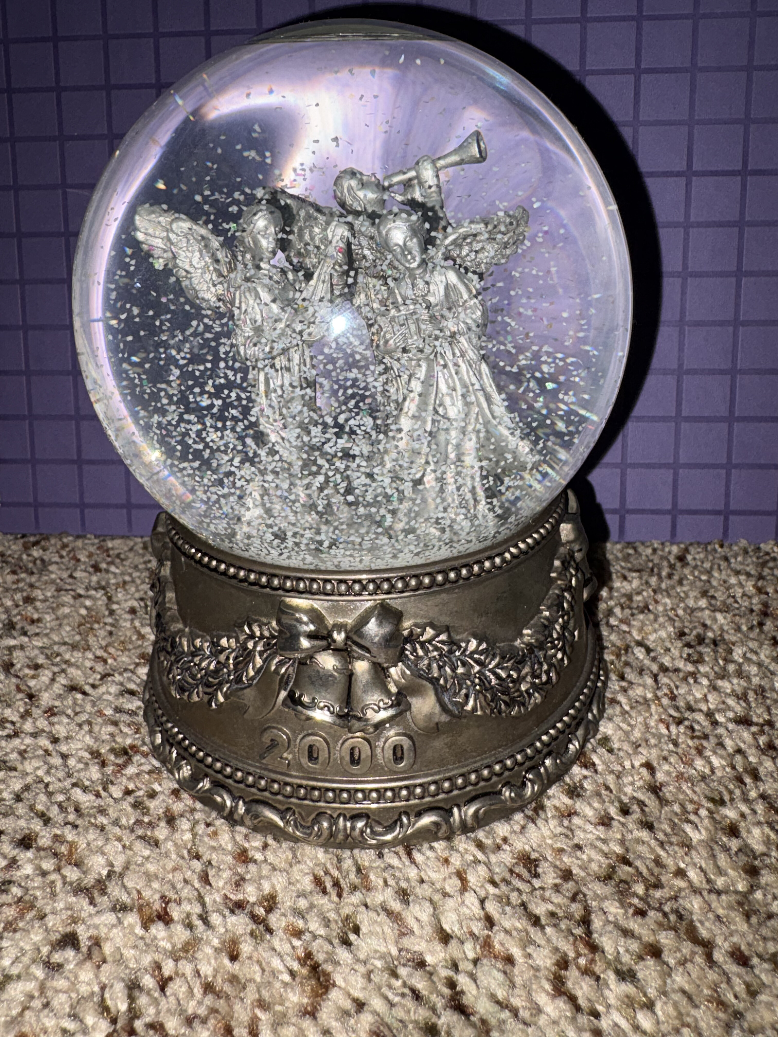 2000s Angel Music Box