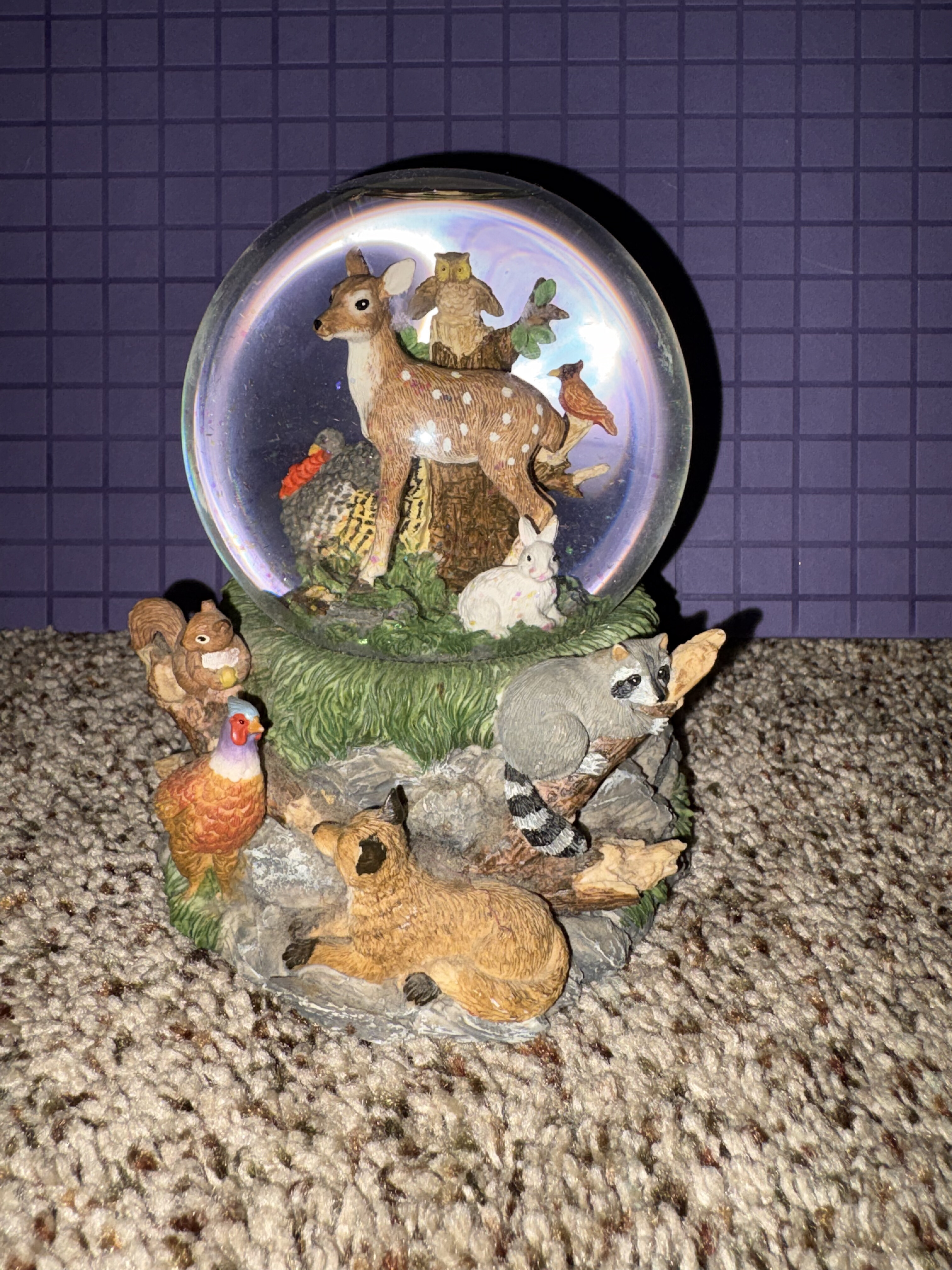 Animal Scene Music Box