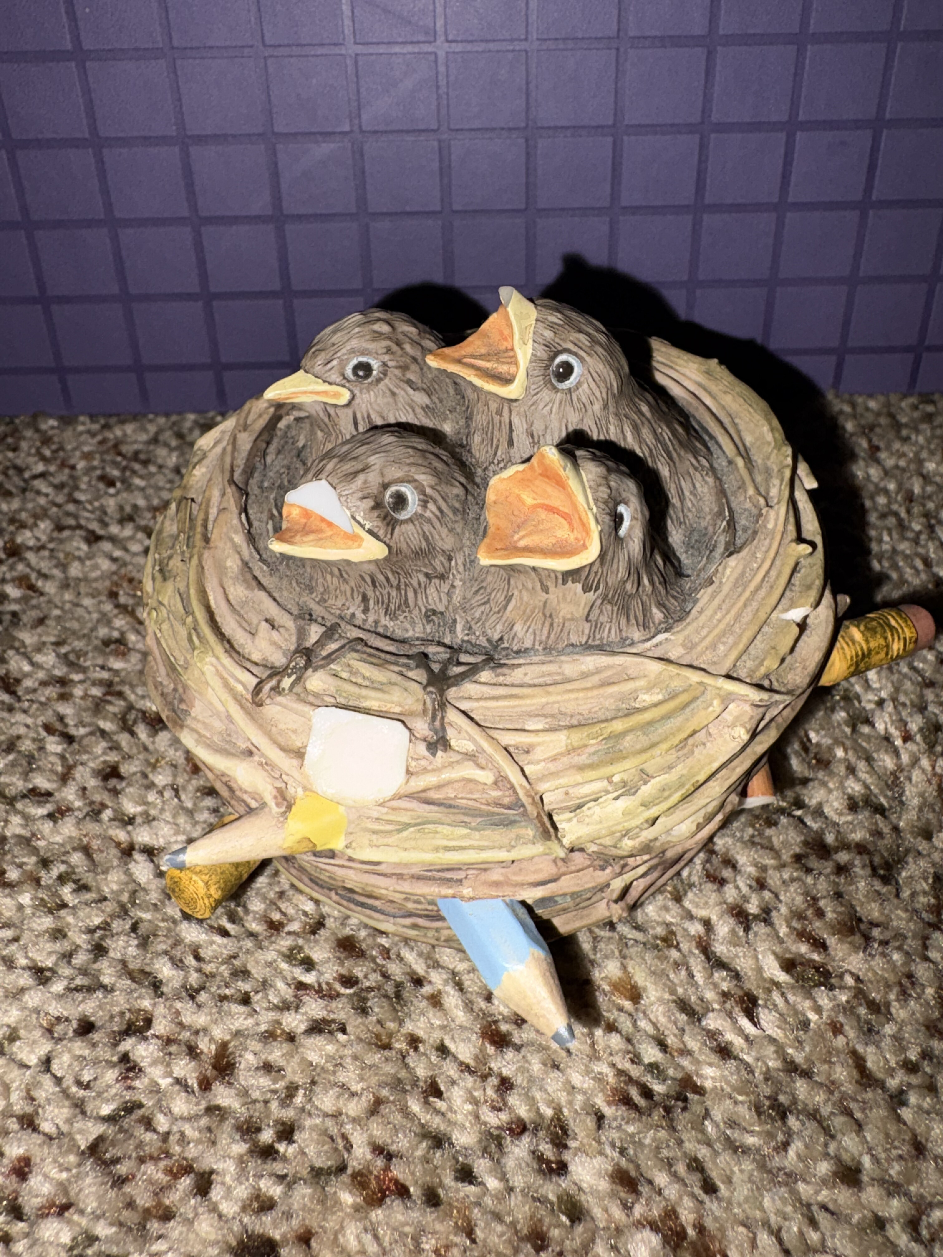 Baby Birds Music Box