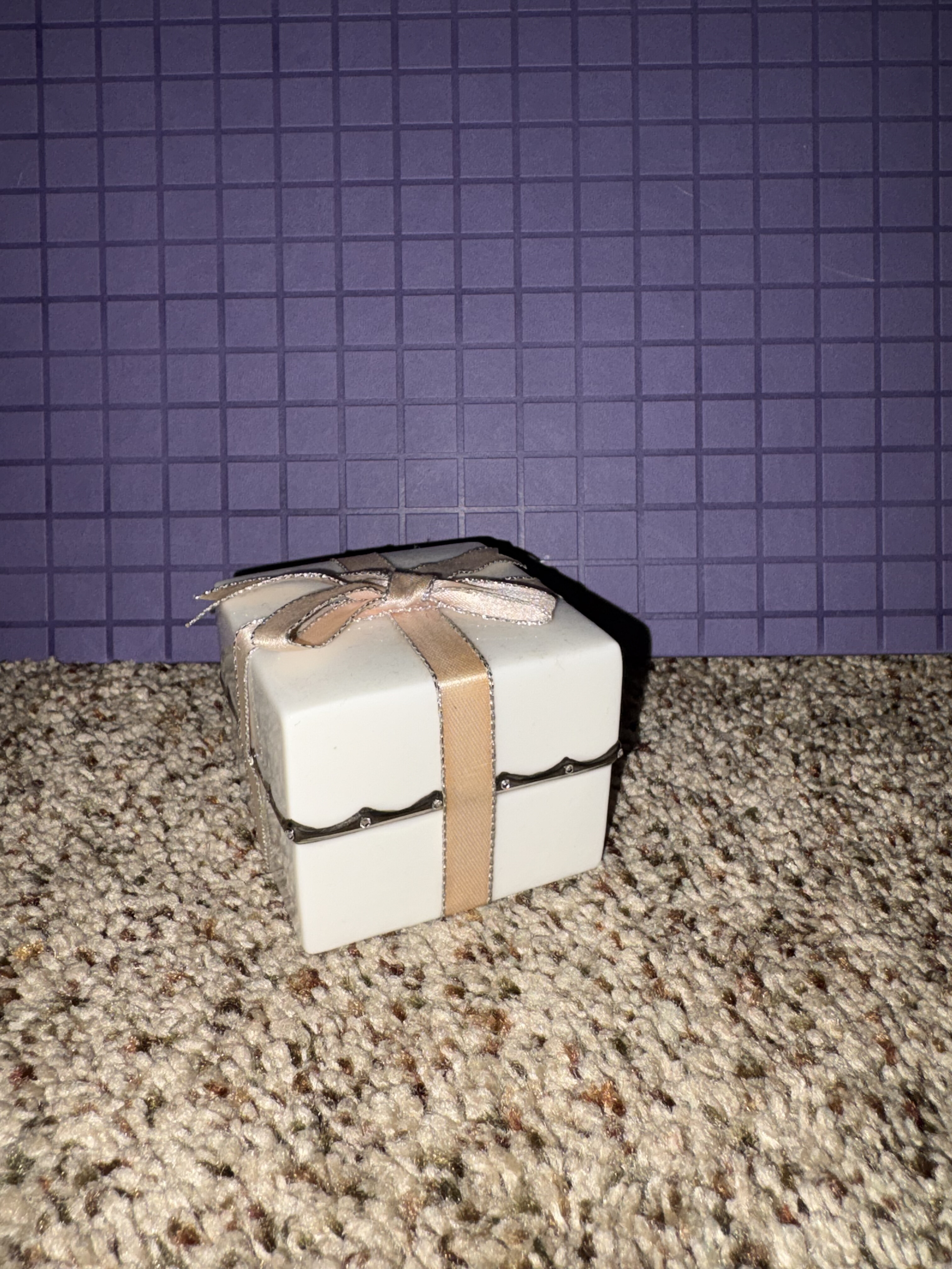 Pink Present Music Box