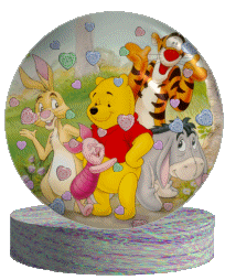 pooh globe