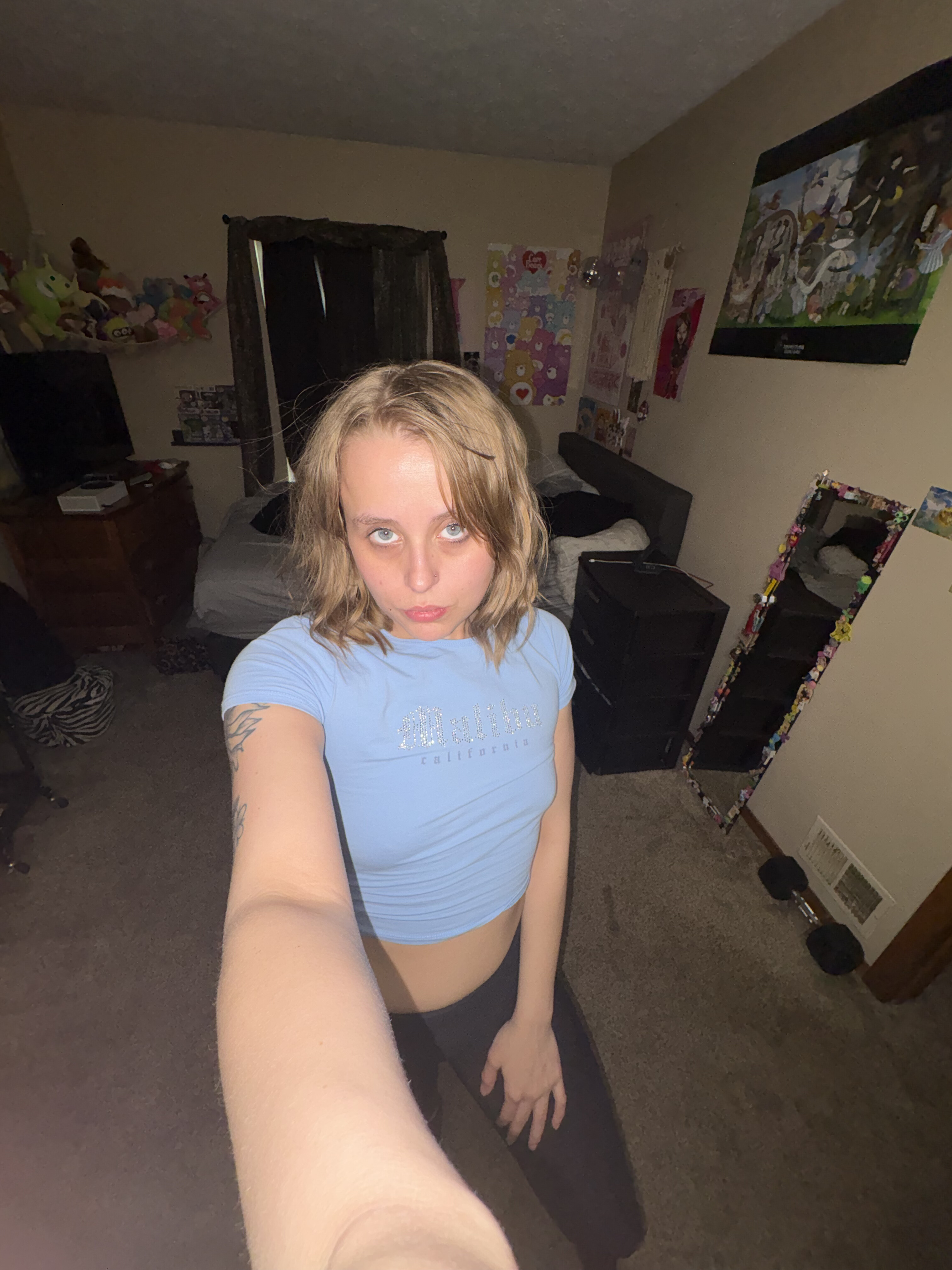 jorts and crop top